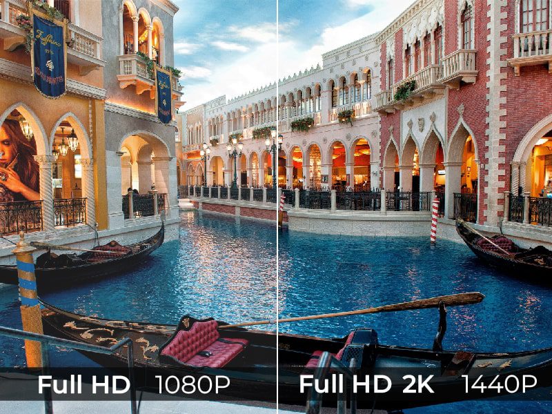 So sánh Full HD, 2K và 4K giúp người dùng dễ chọn độ phân giải phù hợp với nhu cầu sử dụng. 