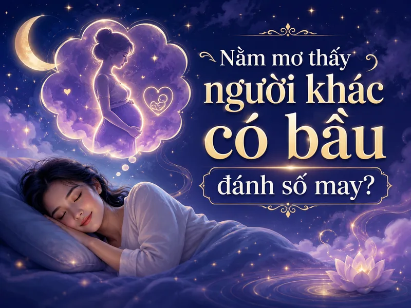 Bảng con số tham khảo khi mơ thấy người khác có bầu chỉ mang tính giải trí đơn thuần